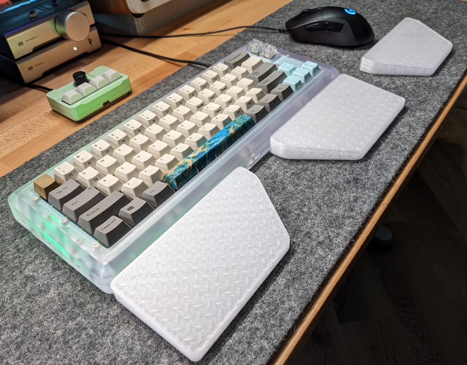 Keyboard & Mouse Wrist Rests