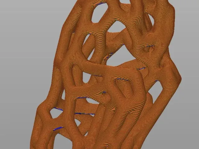 Voronoi Low Poly Thinker