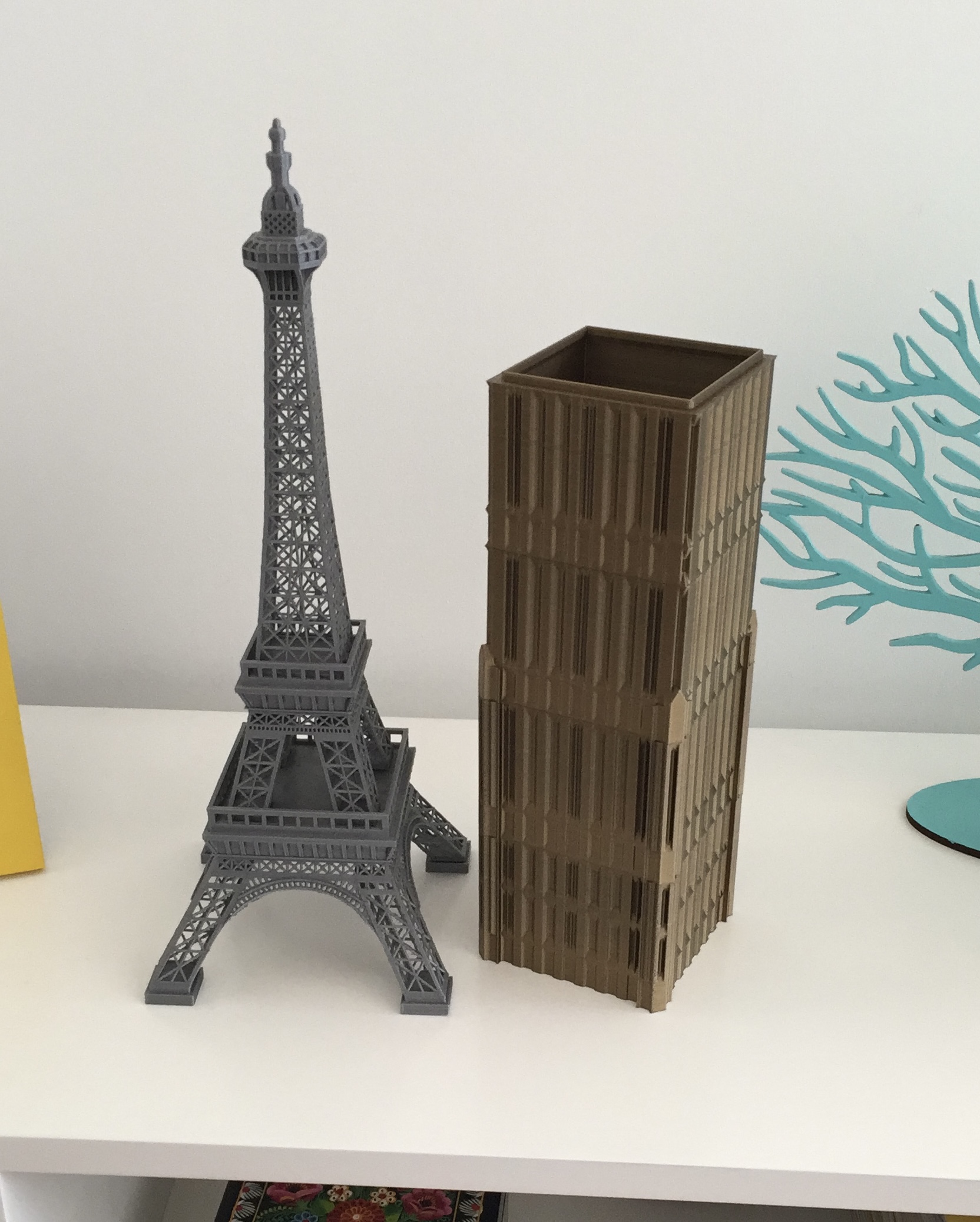 Eiffel Tower in Parts for bigger prints