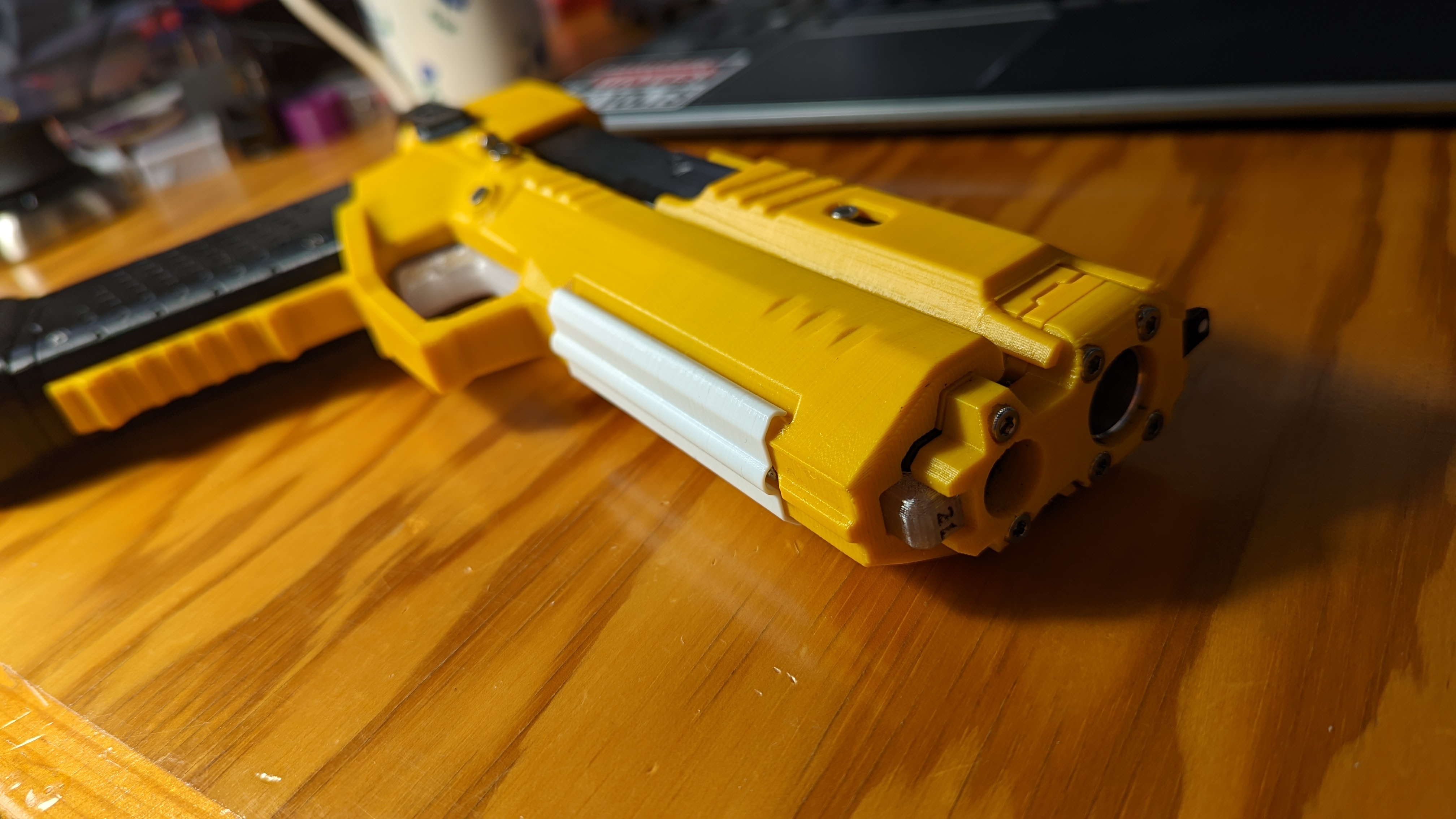 Nerf Gecko 2.0 Rail Delete Mod by Taffert Designs Download free STL