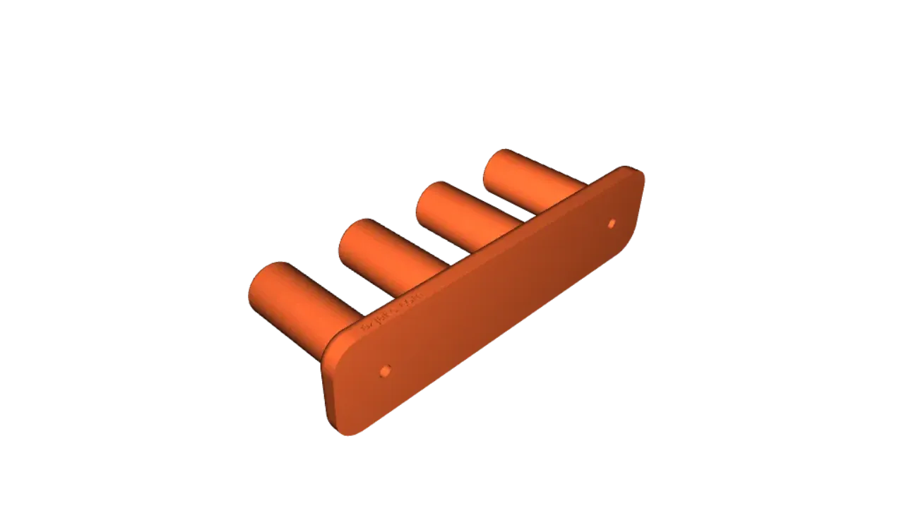 Reloading Die Nut Rack by AzJake | Download free STL model | Printables.com