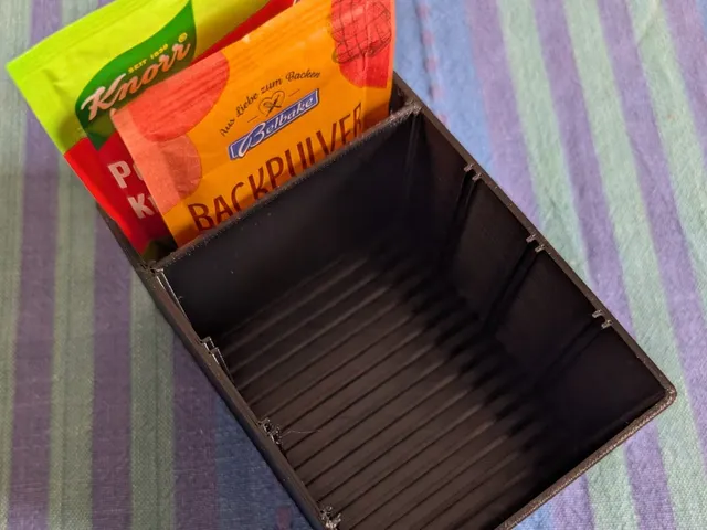 Baking Sachet Organizer (with & without dividers)