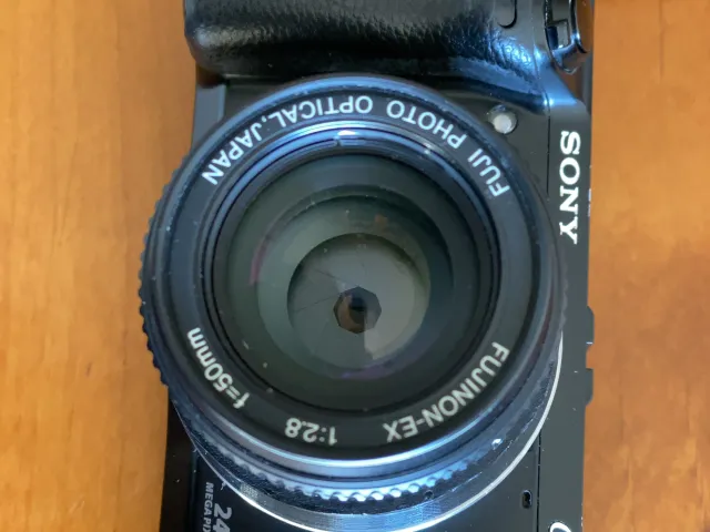 SONY NEX-E for_FUJINON-EX_50mm F2,8 ADAPTER
