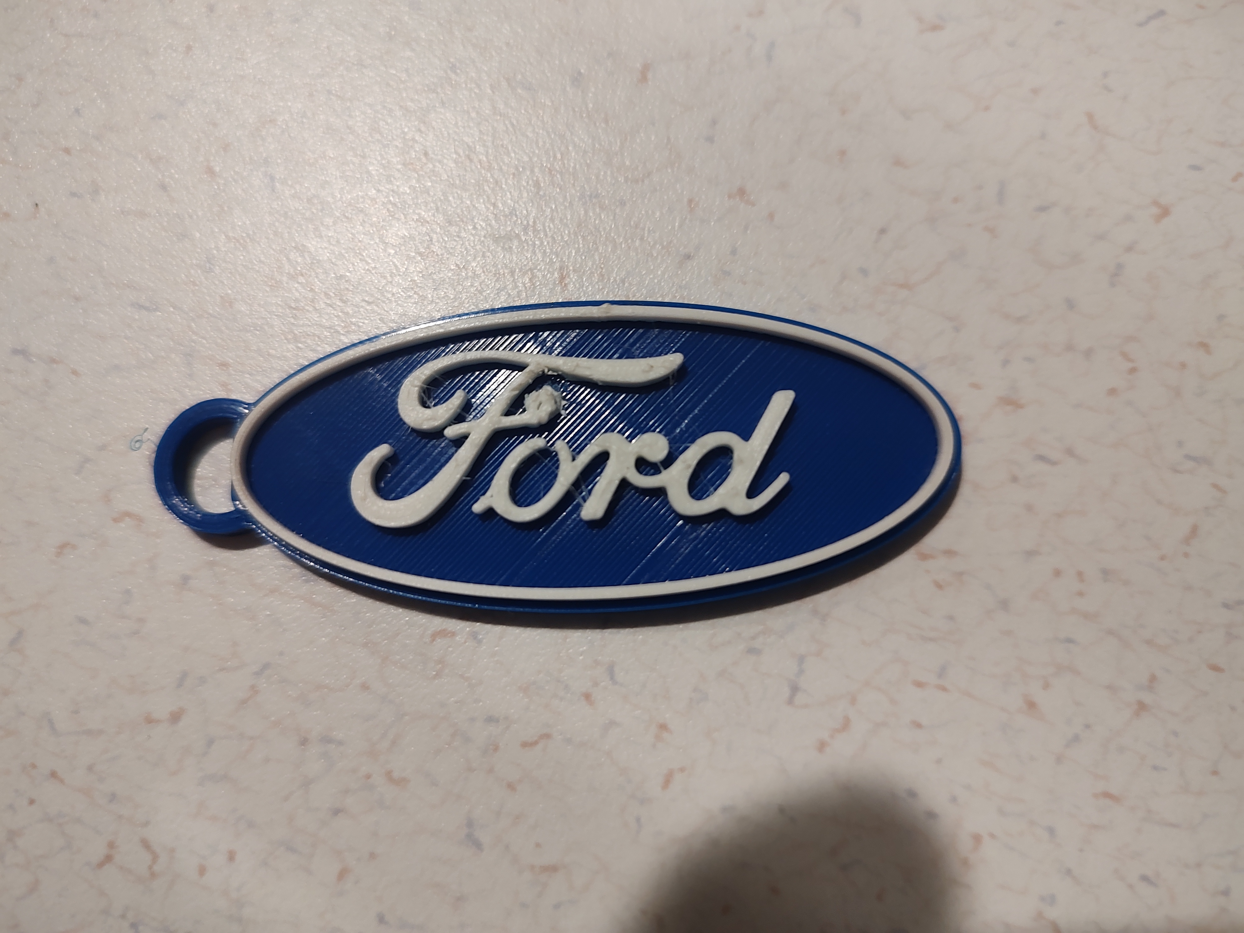 Miniatura 2 do modelo 3D Ford Keychain Remix