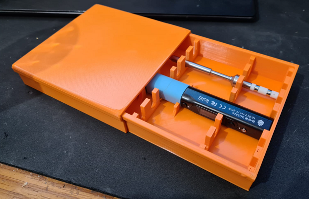Pinecil Storage Case - Soldering Iron and Tips