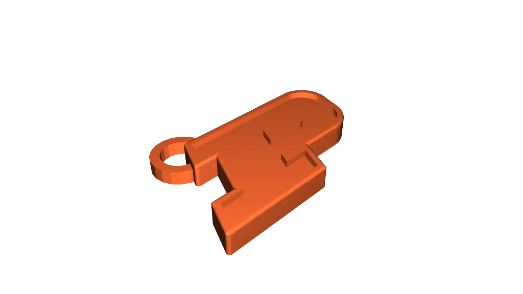 STL file Pou Keychain meme 🗝️・3D printing template to download