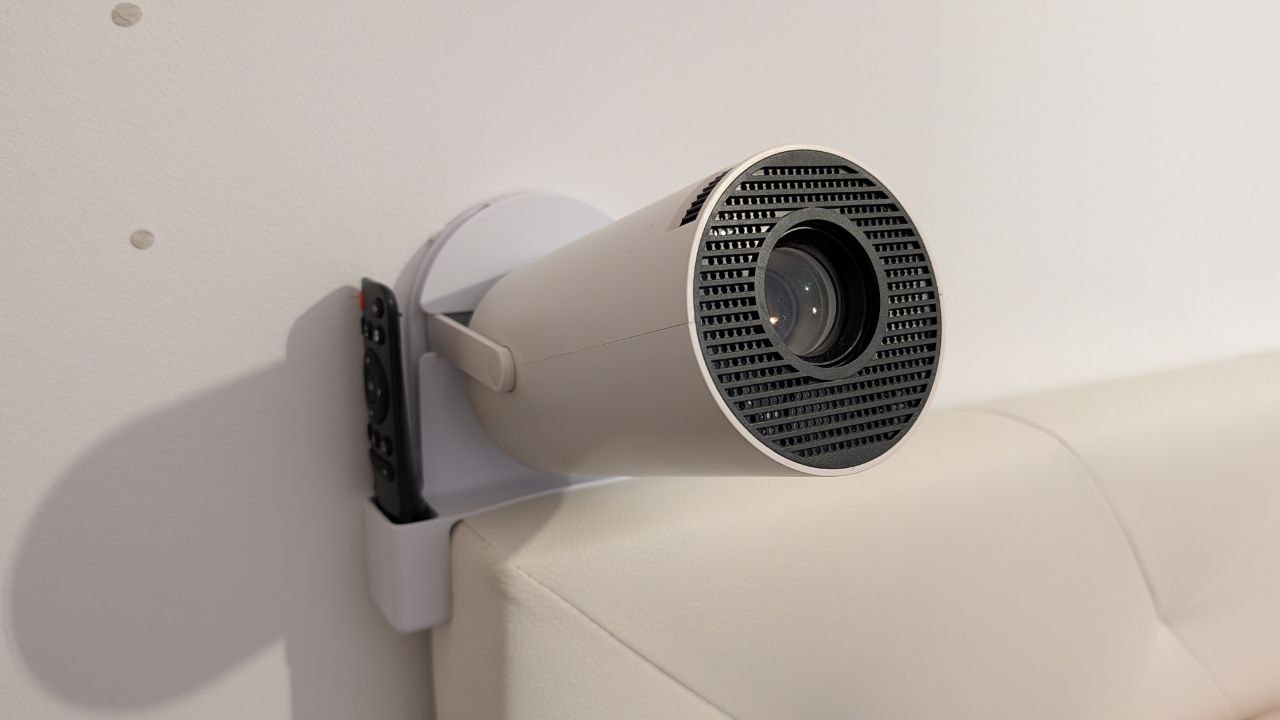 Soporte Cabecero Proyector Magcubic HY300 + Mando (Versión Base Fina) / Bed Headboard Mount