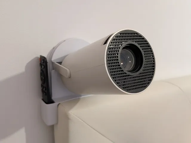 Soporte Cabecero Proyector Magcubic HY300 + Mando (Versión Base Fina) / Bed Headboard Mount