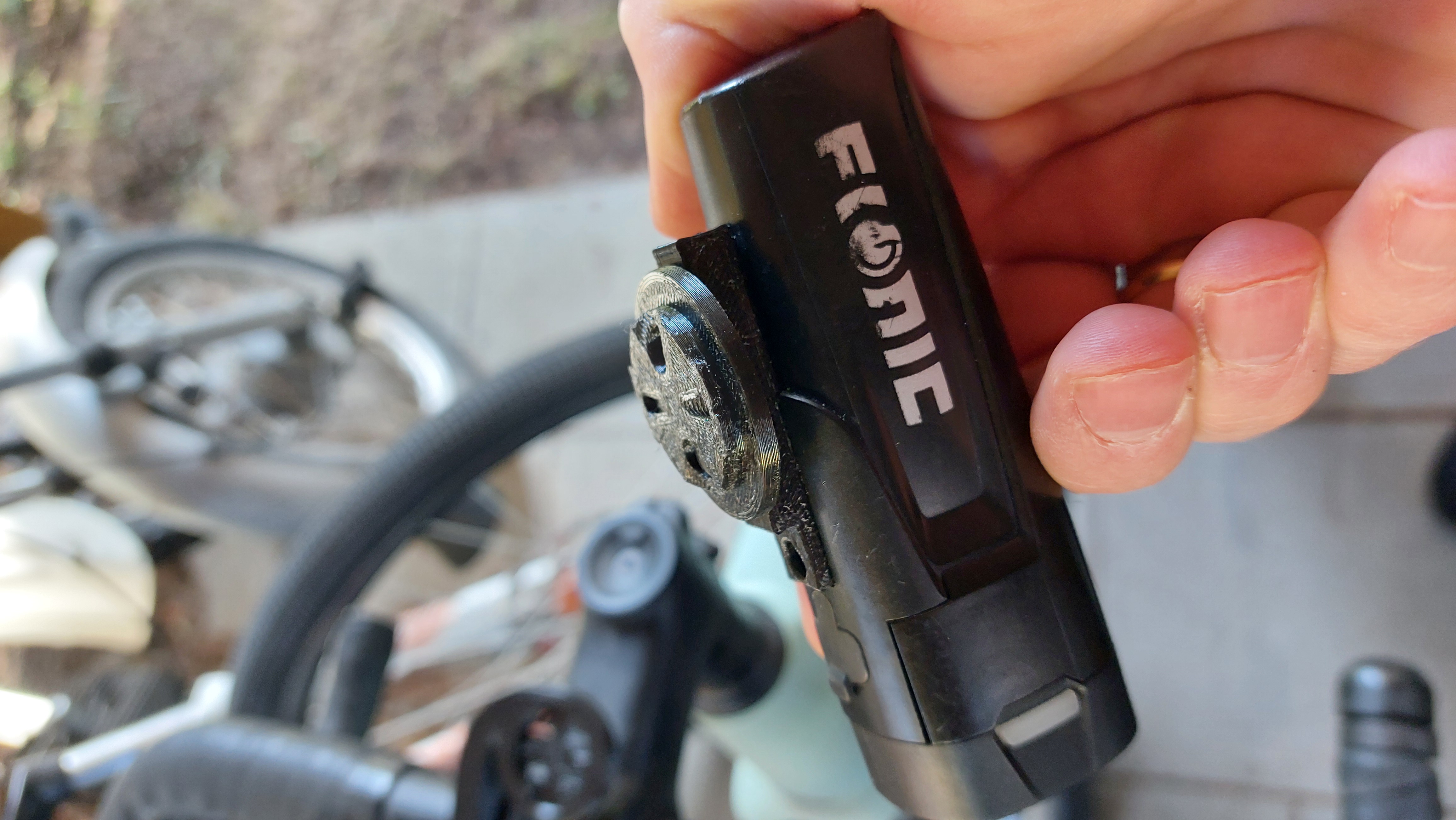 FIONIC bike light mount 3D model