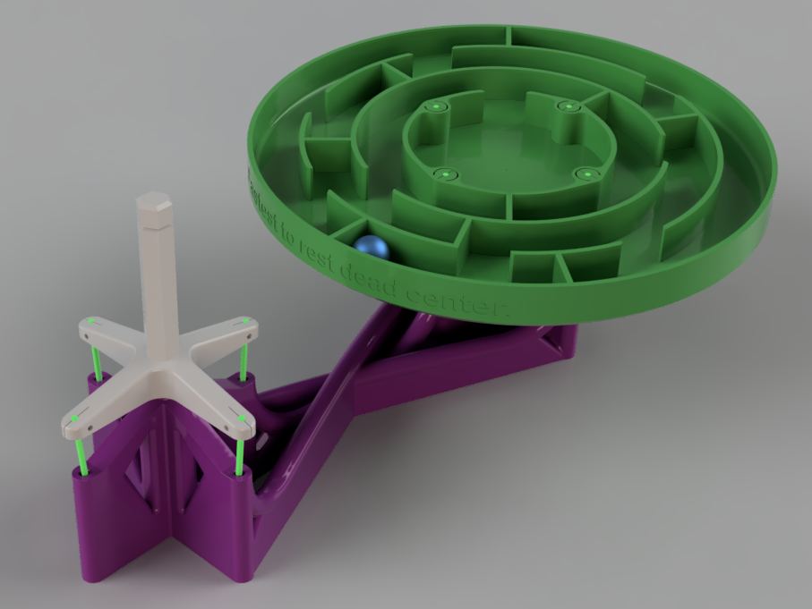 Miniatura 2 do modelo 3D Filament Cable Marble Maze