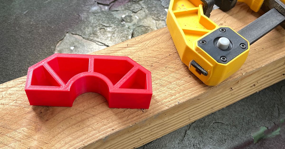 Woodworking Joint Bridge Clamping Pad by physicalzero Download free