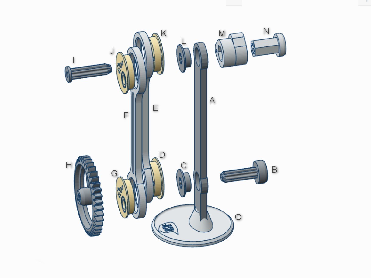 NSU Ultramax Camshaft Drive by Bootjevaarder Download free STL model