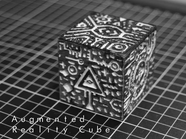 Augmented Reality Cube by SteveW91 Download free STL model