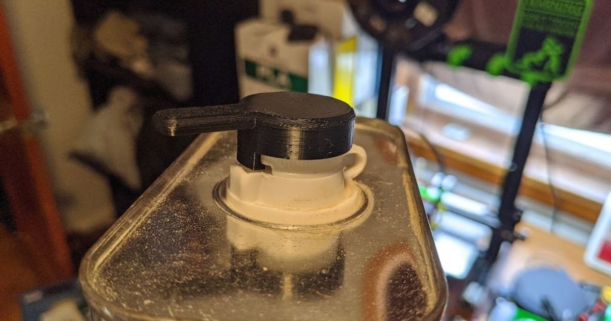 chemical bottle opener by fuferman Download free STL model