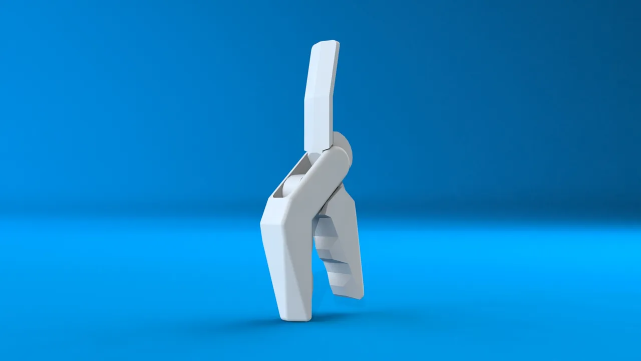 Dino-Clip Mechanical CAM Chip-Clip (PRINT-IN-PLACE) by Sneaks, Download  free STL model