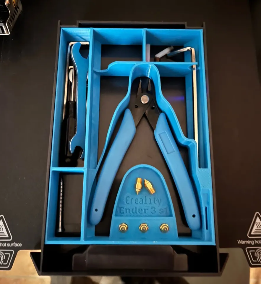 STL file Ender 3 S1 tool storage tray 🔌・3D printer design to download・Cults