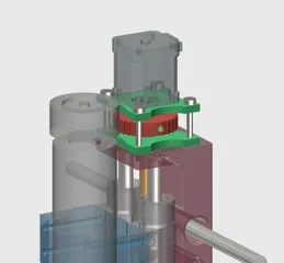 Z-Motor mount for Dremel CNC