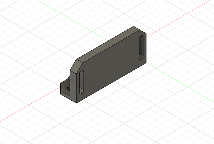 Fanatec SQ 1.5 shifter bracket for 40x80 profiles