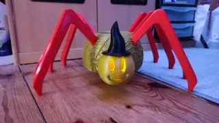 Spider Bowl  - Halloween Spider with LED Head