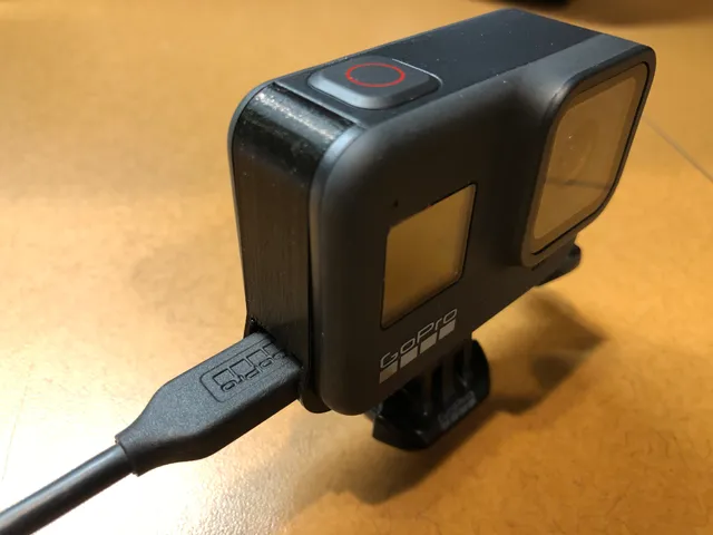 GoPro 8 Battery Cover with USB Hole