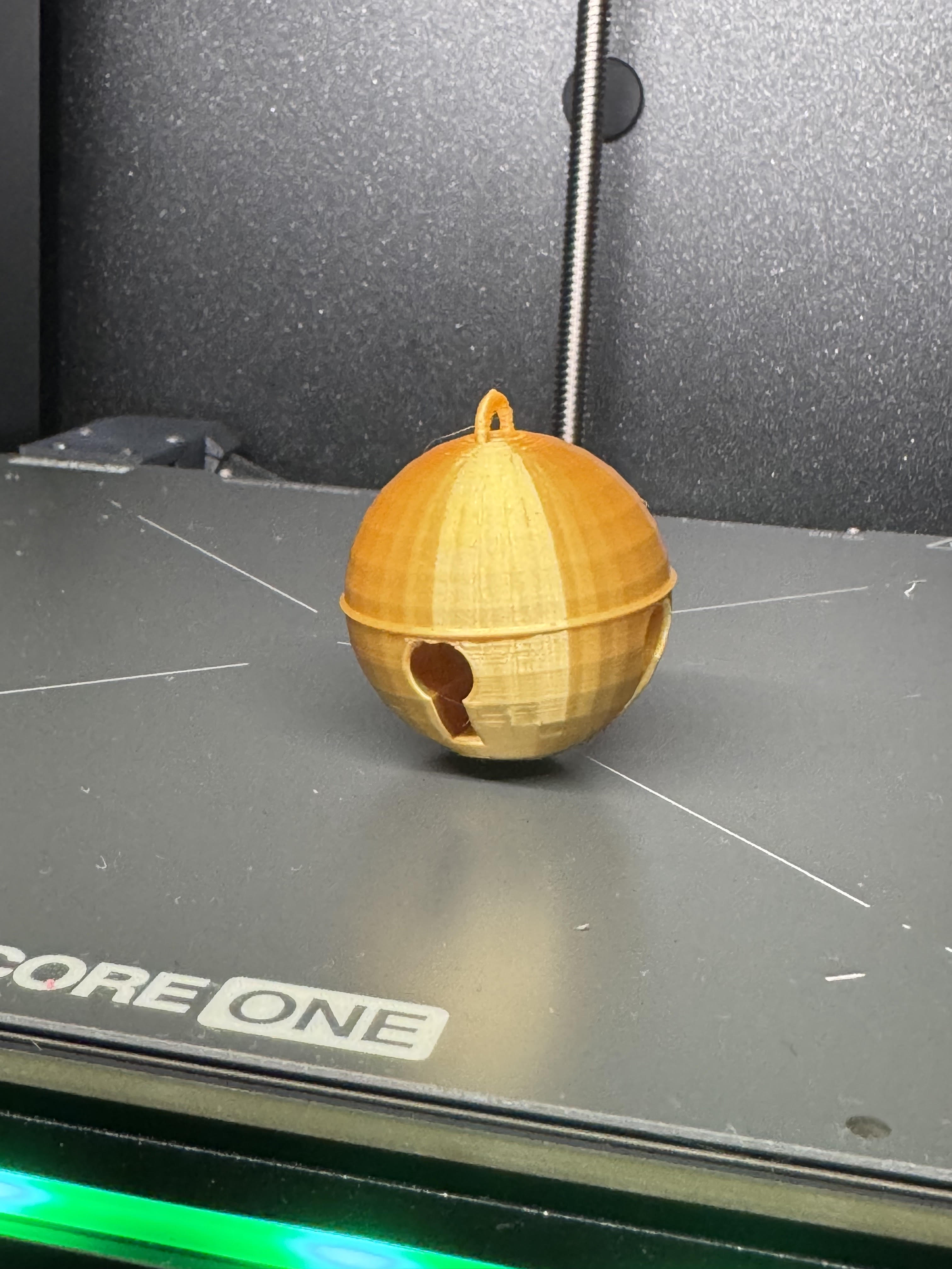Jingle bell ornament
