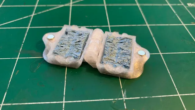 Filament Dust Cleaner Filter 4x3 - Print in Place