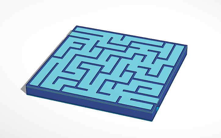 Tactile Maze - Labyrinth game box