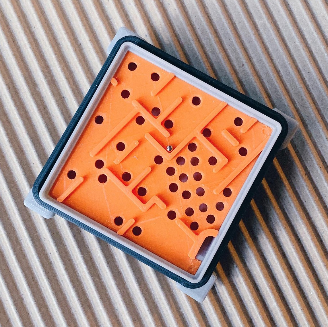 Ball Bearing Tilt Maze by 3DBrooklyn Download free STL model