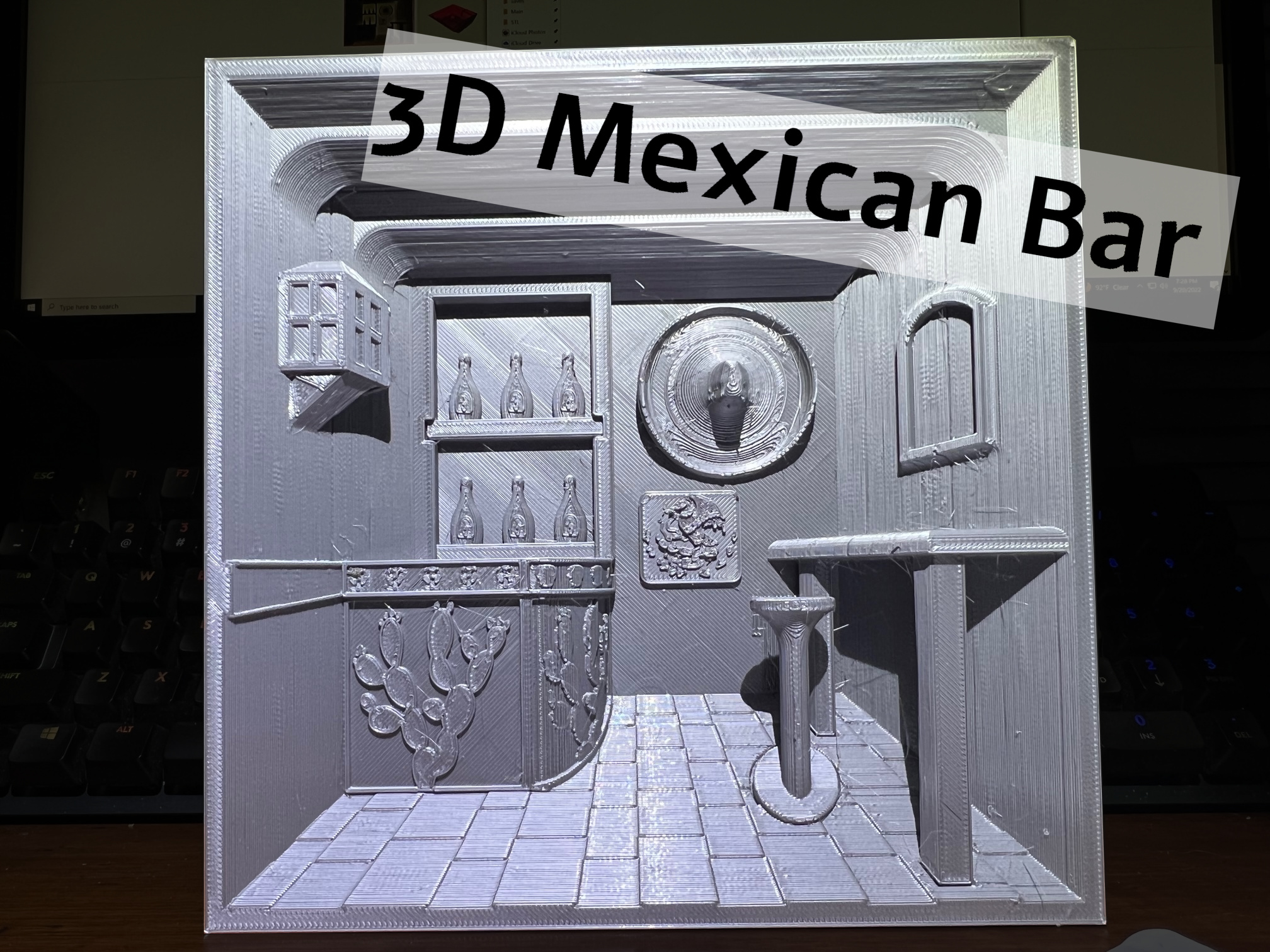 3D Mexican Bar