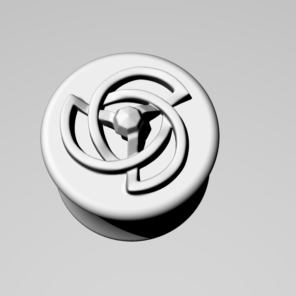 Hazard symbol gauge