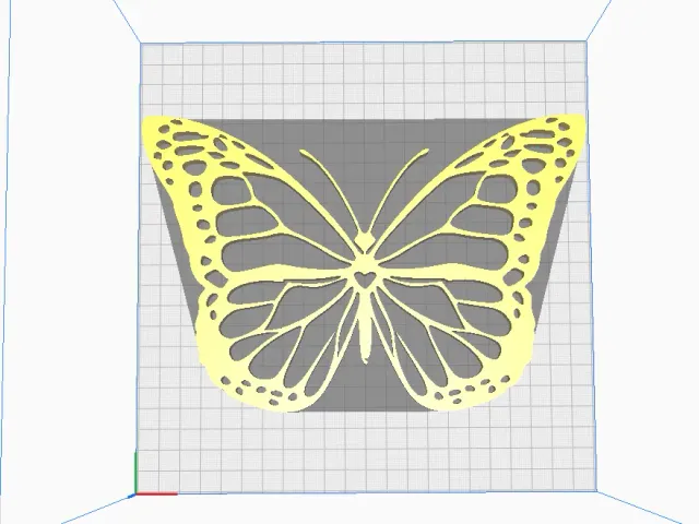 2.5D Butterfly