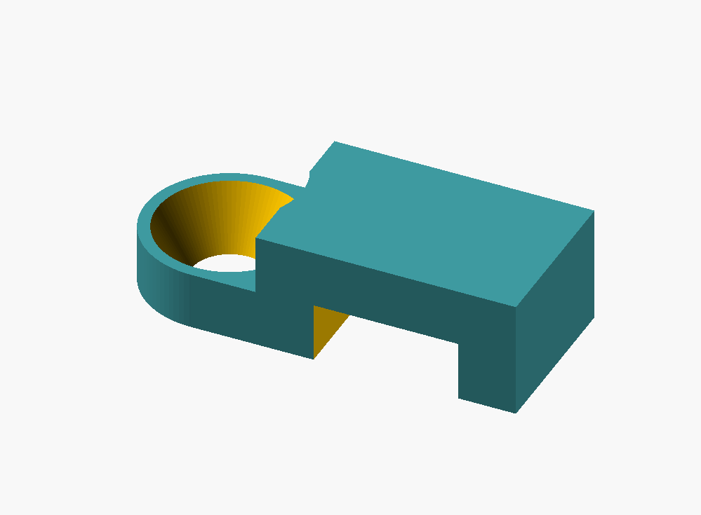 Držák plochého kabelu (Flat Cable Holder) - OpenSCAD parametrizable