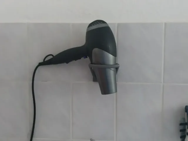 hair dryer holder