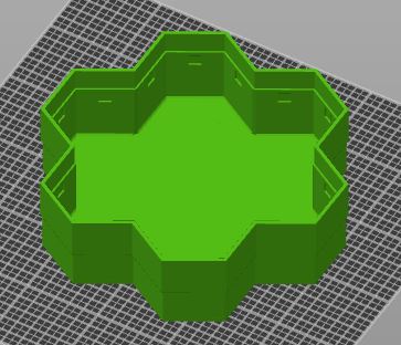 Miniatura 3 do modelo 3D Deep base - movable insert