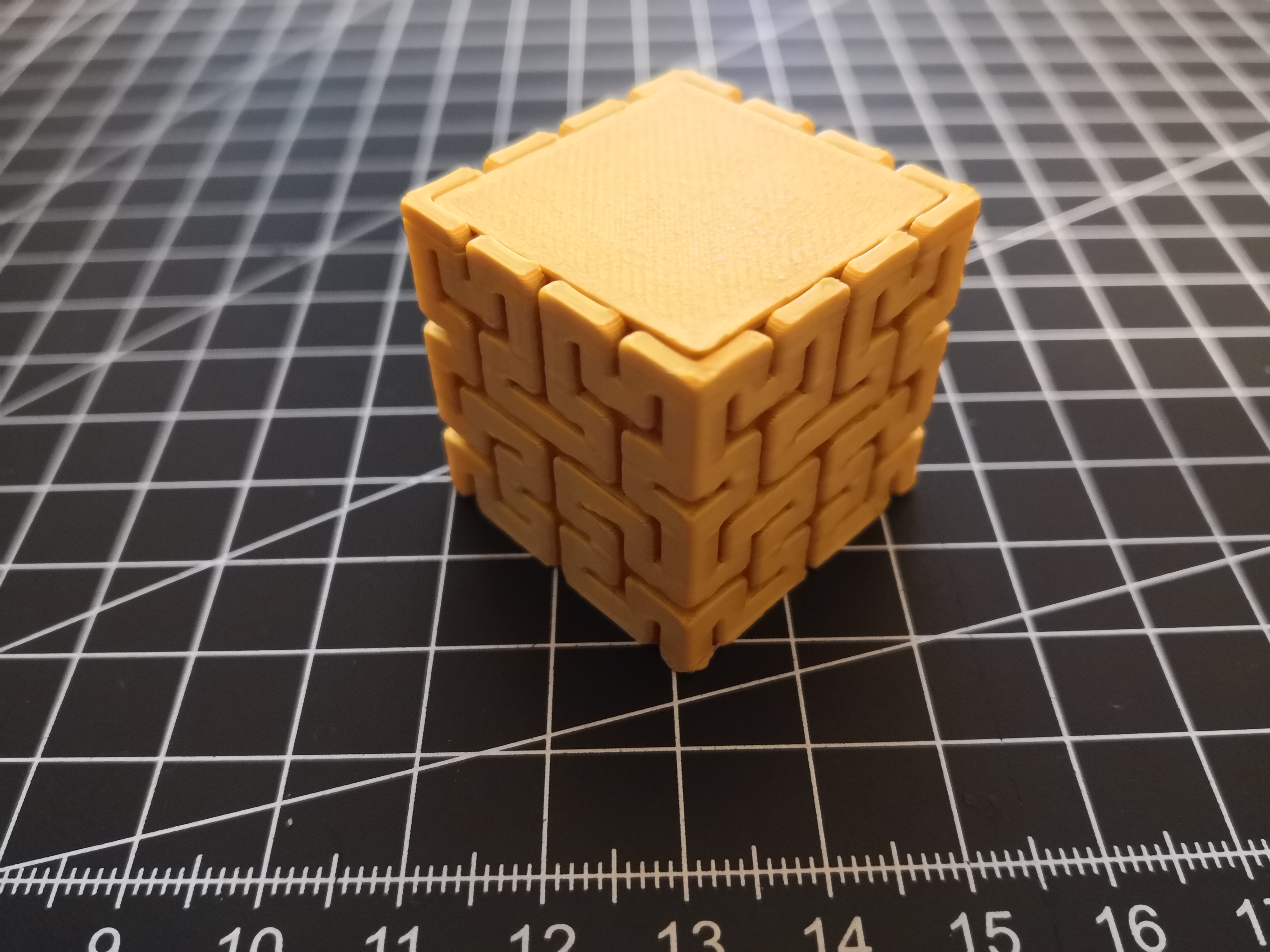 Miniatura 3 do modelo 3D Hilbert Cube (Nesting)