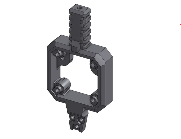 EBB42 EVA3 Mount for Bondtech LGX (Hex Nuts Addition)