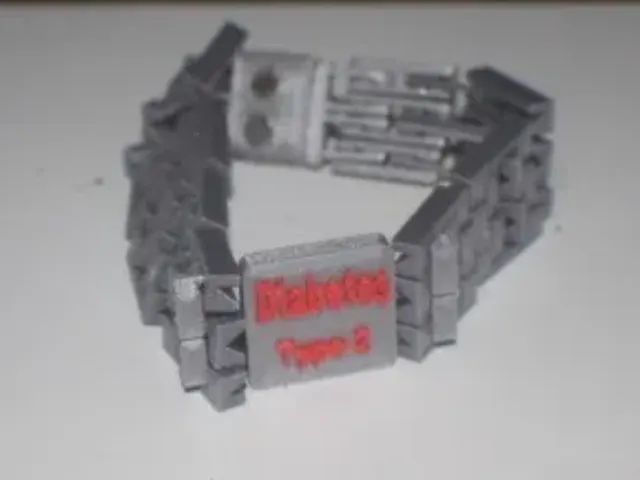 Large Type 2 Diabetes Bracelet