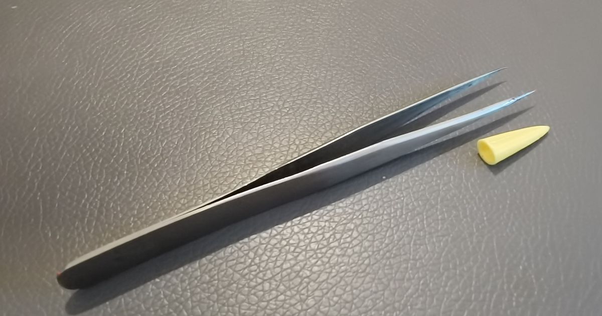 Tweezers cover by Martin Branikovic Download free STL model