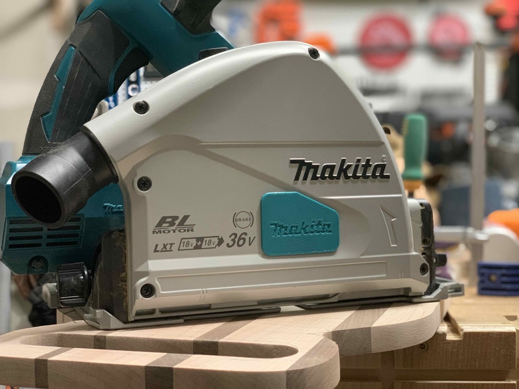 Makita 18v track discount saw