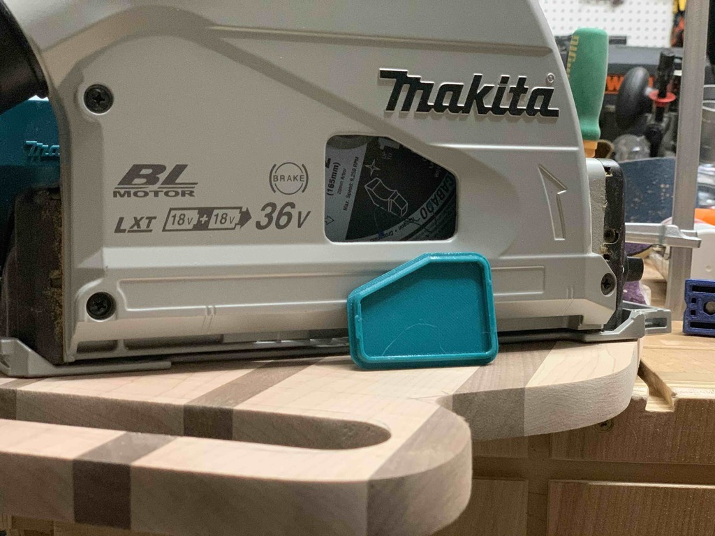 Makita track saw dust collection sale