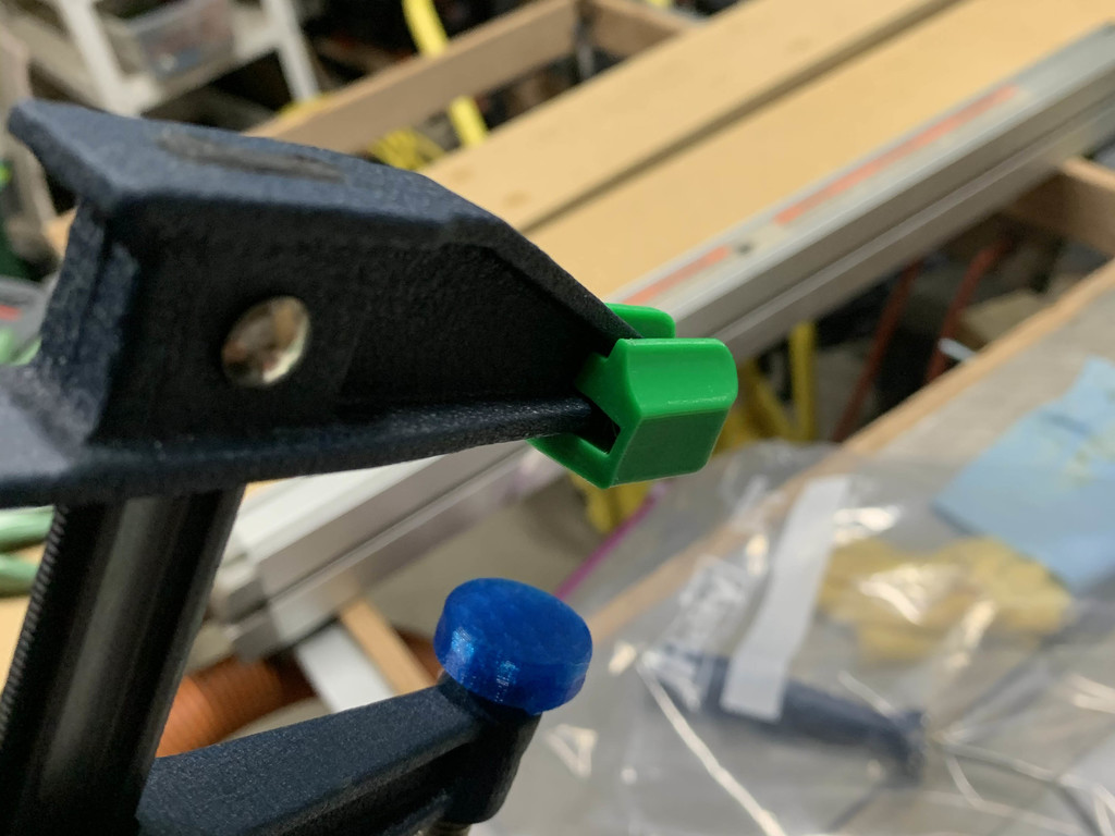 Harbor Freight Bar Clamp Pads by JeremyKMac Download free STL model