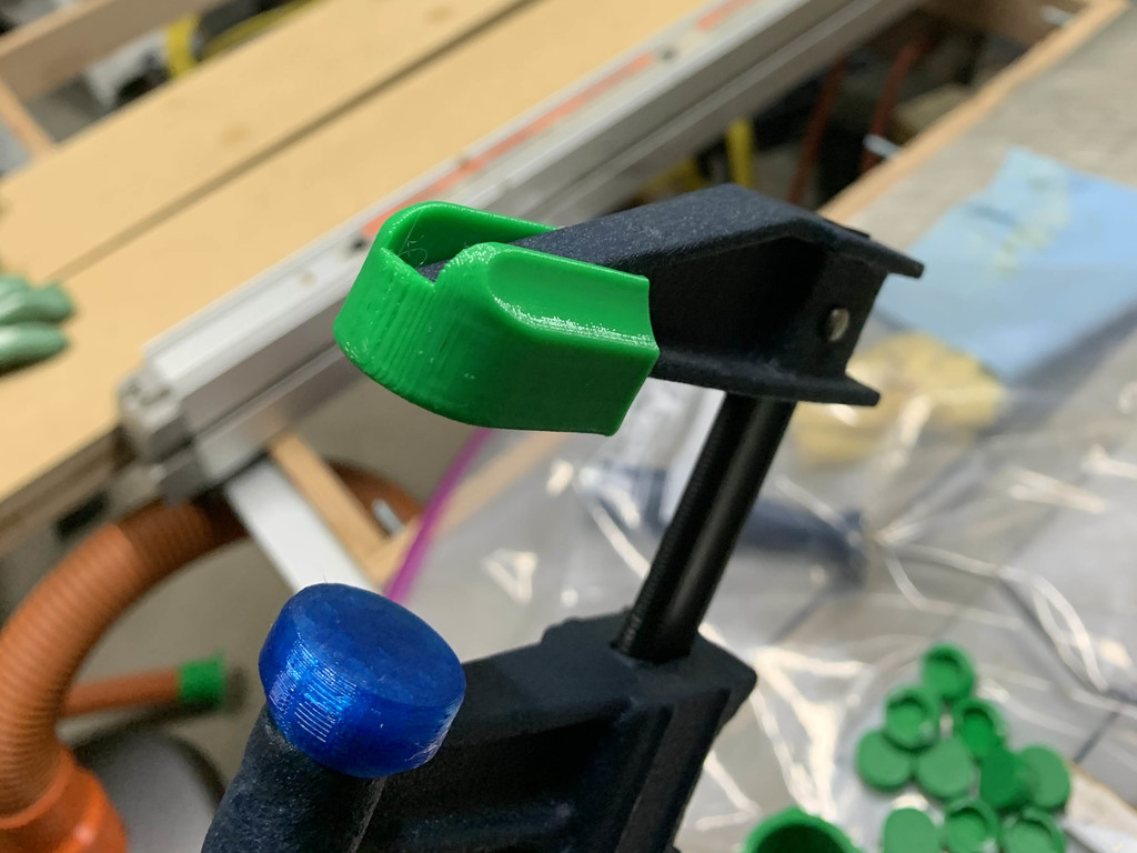 Harbor Freight Bar Clamp Pads by JeremyKMac Download free STL model