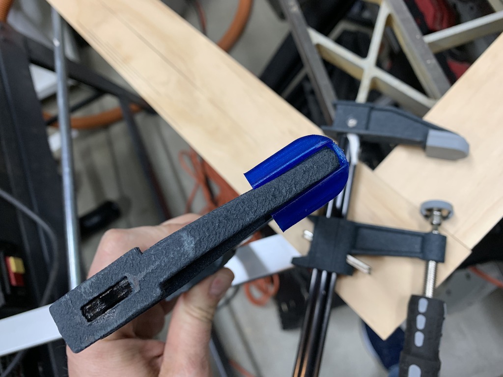 Harbor Freight Bar Clamp Pads by JeremyKMac Download free STL model