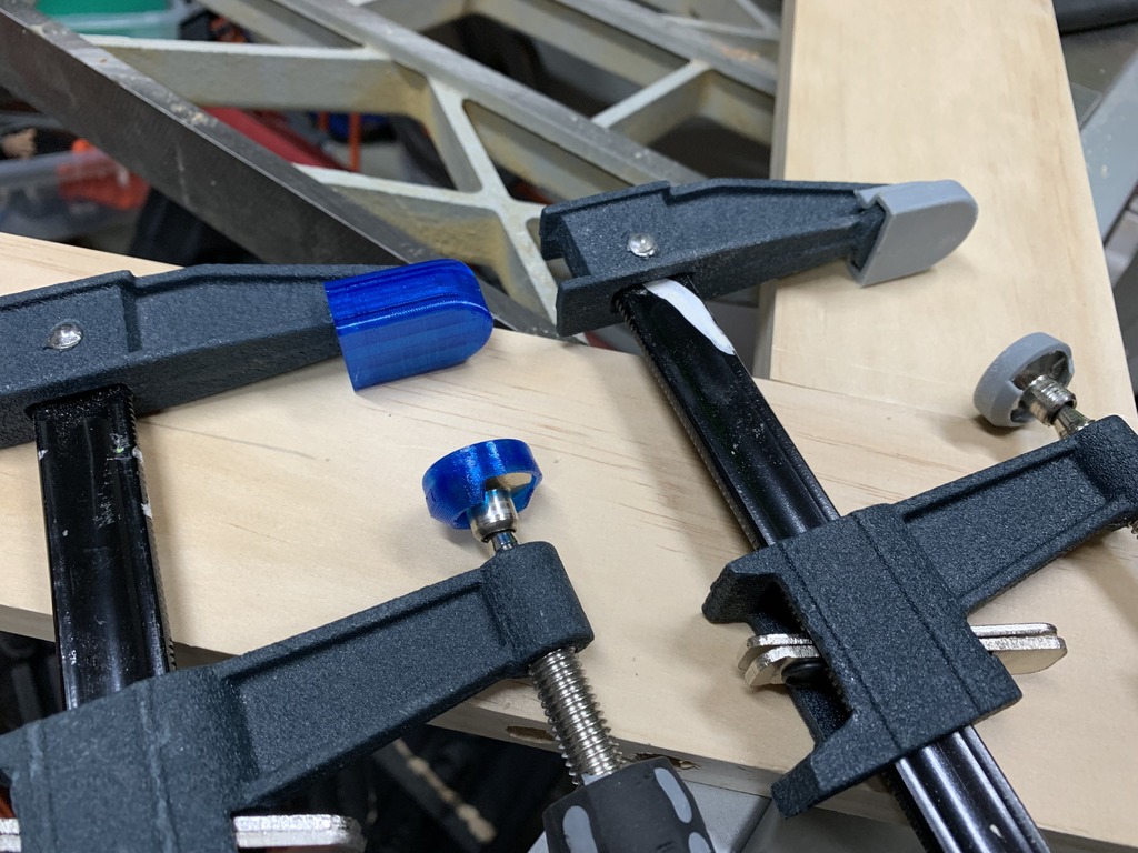 Harbor Freight Bar Clamp Pads by JeremyKMac Download free STL model