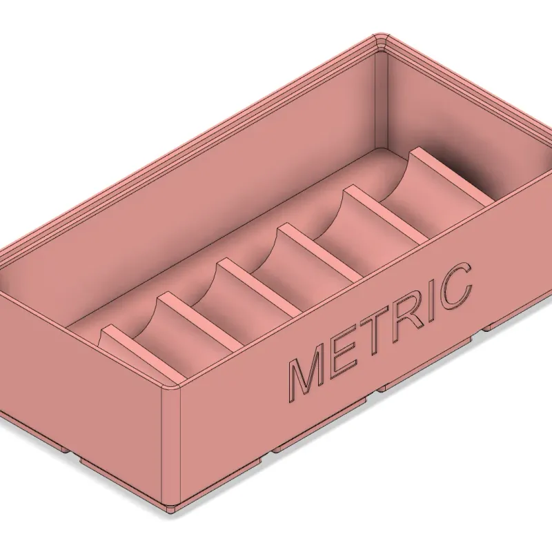 Gridfinity Bin for Oxo Silicone Flexible Pancake Turner by BombadBrad, Download free STL model