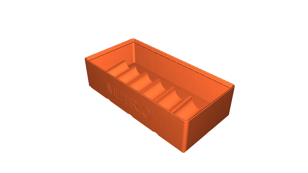 Gridfinity Bin for Oxo Silicone Flexible Pancake Turner by BombadBrad, Download free STL model