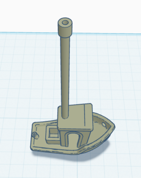 Benchy with a long smoke stack!