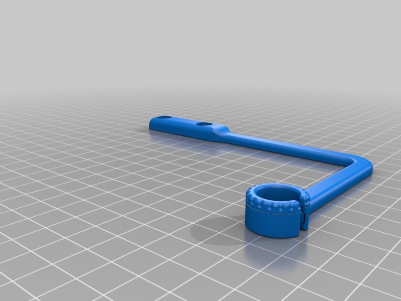 Wanhao i3 Filament Guide (w/ Integrated Locking Ring)