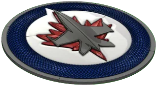 Vancouver Canucks Skate Logo by Heisenberg