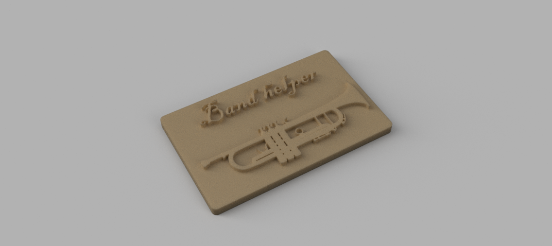 Band helper tag by SpaceFinder Download free STL model